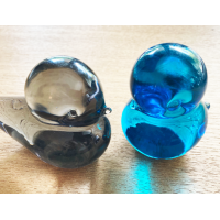 FM Ronneby Konstglas paperweights